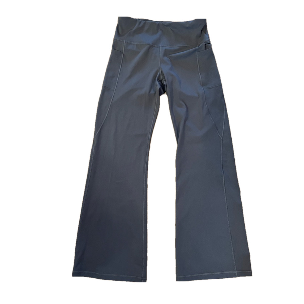 ESPIDOO Bootcut Yoga Pants High Waist Tummy Control Flare BootcutPockets Size L
